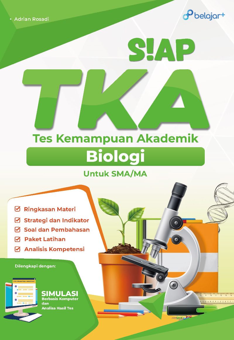Sampul buku PS - Siap TKA Biologi untuk SMA/MA